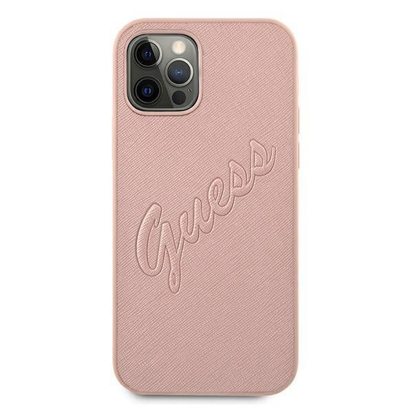 Калъф Guess Saffiano Vintage Script за Apple iPhone