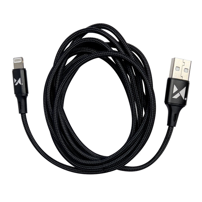 Кабел от USB към Lightning Wozinsky 2.4A 1m Черен