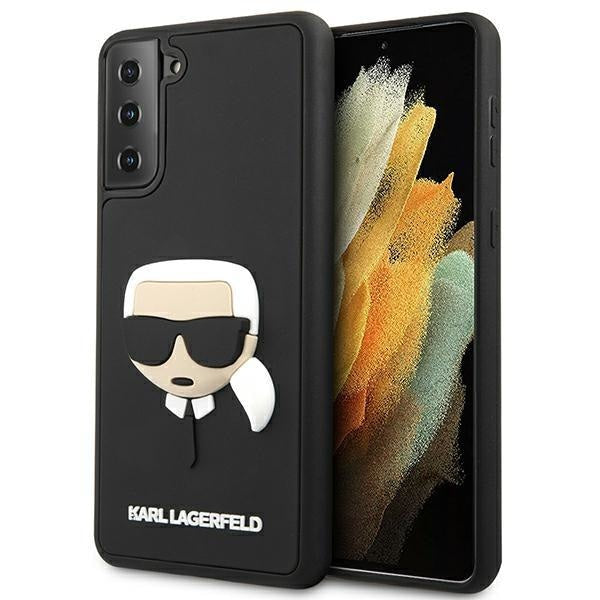 Калъф Karl Lagerfeld KLHCS21MKH3DBK hardcase 3D Rubber