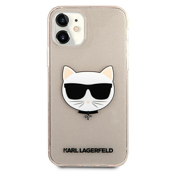 Калъф Karl Lagerfeld KLHCP12SCHTUGLGO hardcase Glitter