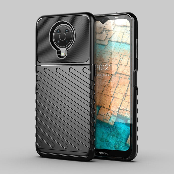 Гъвкав TPU кейс Thunder Case за Nokia G20/Nokia G10 Черен