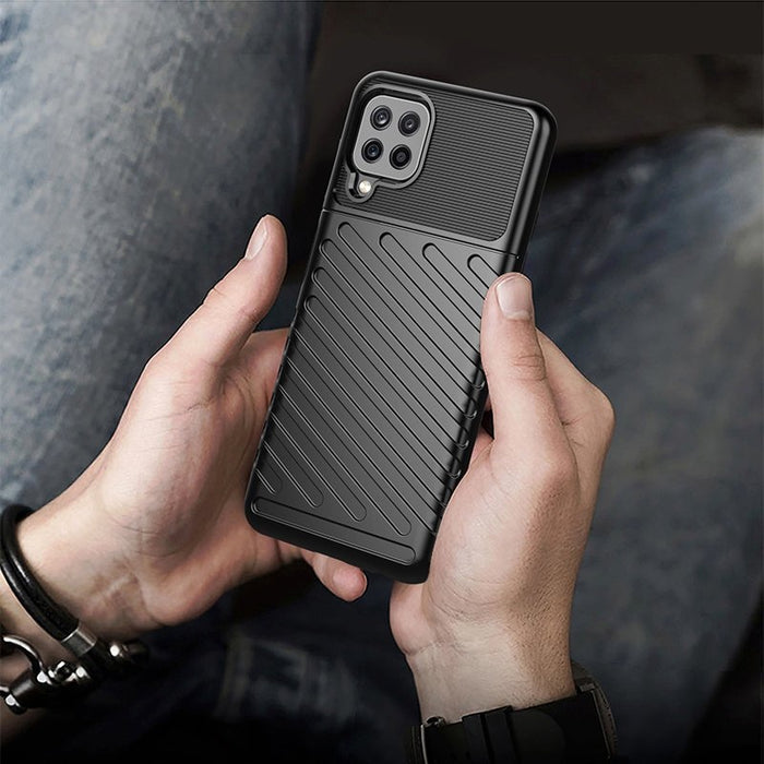 Гъвкав TPU кейс Thunder Case за Samsung Galaxy A22 4G Син