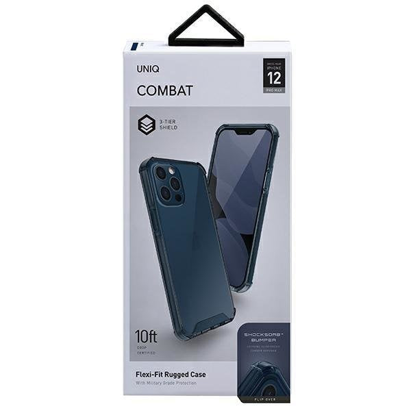 Калъф Uniq Combat за the iPhone 12 Pro Max син