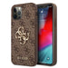 Калъф Guess 4G Metal Logo за Apple iPhone 12 Pro Max Brown