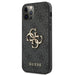 Кейс Guess Big Metal Logo за Apple iPhone 12 Pro Max Сив