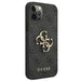 Кейс Guess Big Metal Logo за Apple iPhone 12 Pro Max Сив