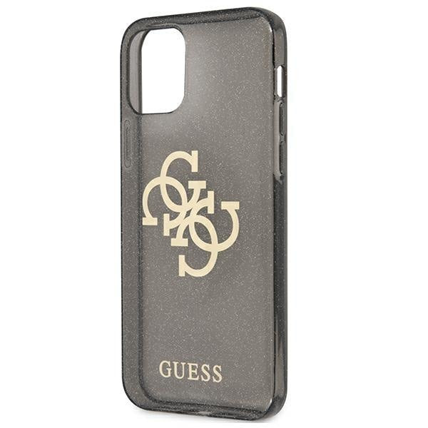 Калъф Guess Big 4G Full Glitter за Apple iPhone 12