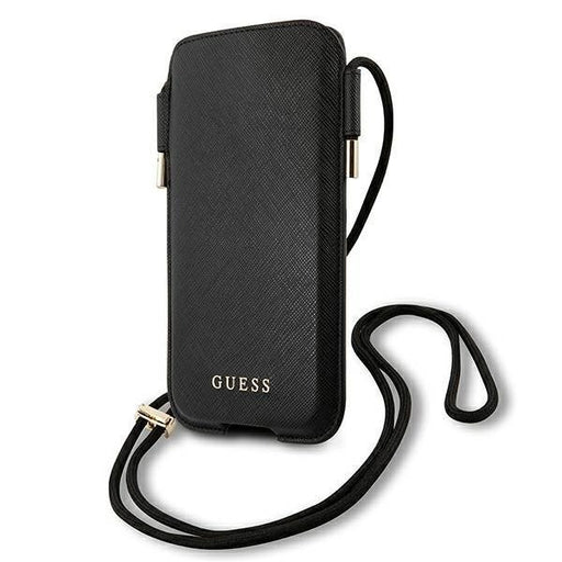 Калъф Guess Saffiano за iPhone 12 Pro Max Black