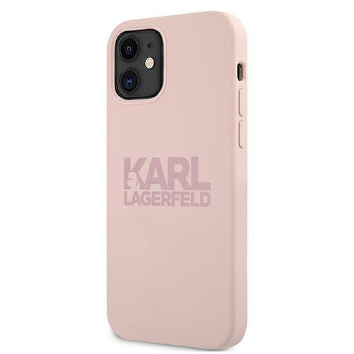 Калъф Karl Lagerfeld KLHCP12SSTKLTLP Silicone Stack