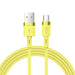 Кабел Joyroom S - 1224N2 USB към USB - C 2.4A 1.2m жълт