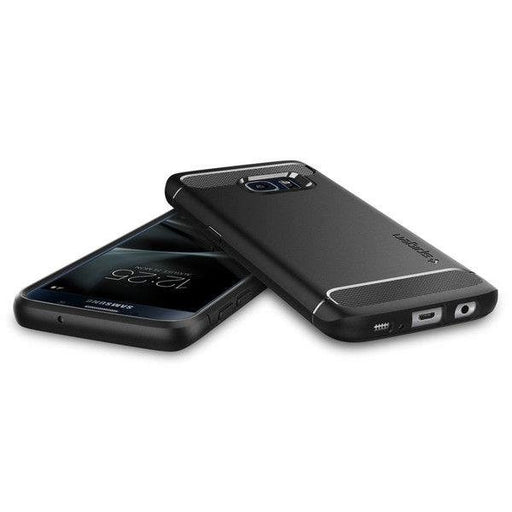 Spigen Armor Rugged Galaxy S7 Black Черен