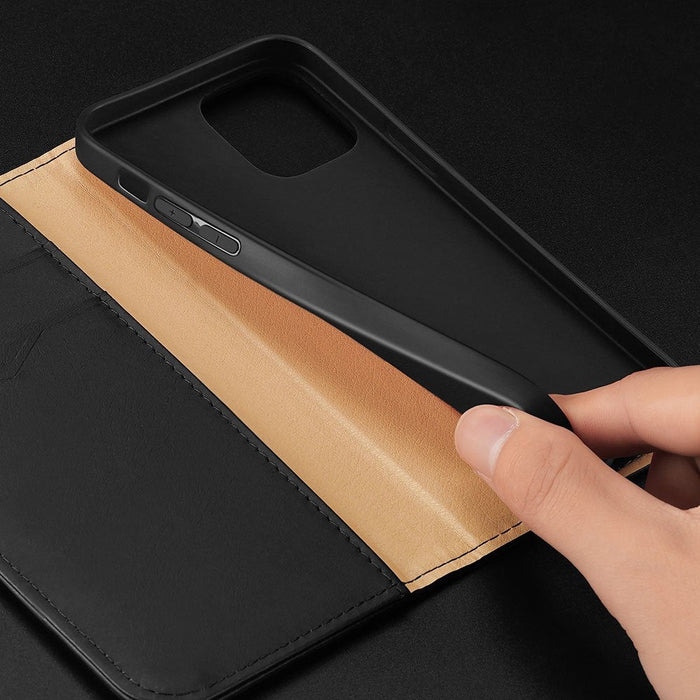 Калъф Dux Ducis Hivo Genuine Leather за iPhone 13