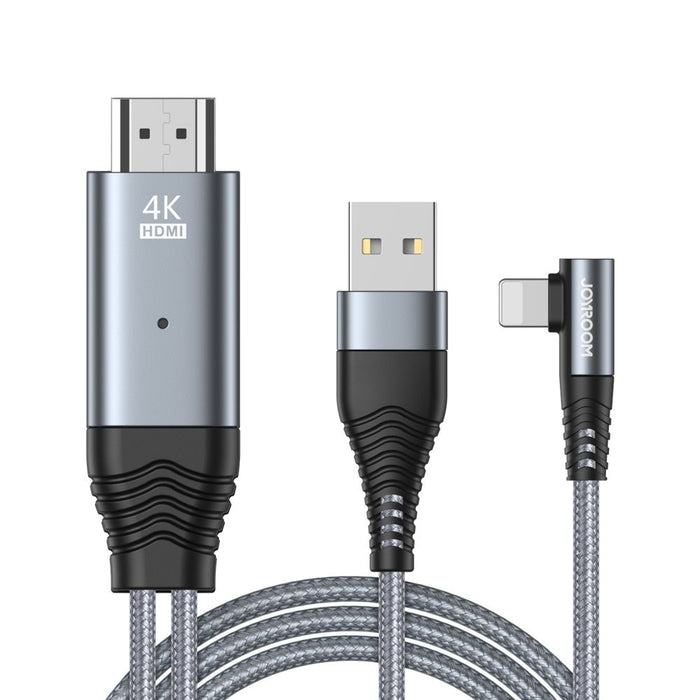 Хъб Joyroom SY - 35L1 USB - C към HDMI 4K@60Hz сив