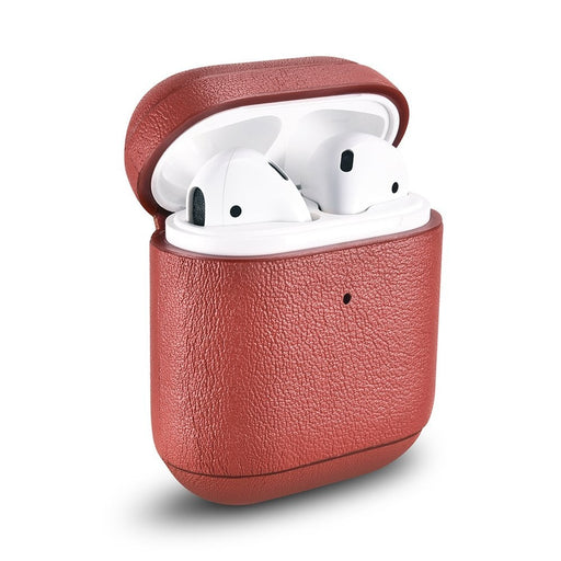 Калъф iCarer Leather Nappa IAP044 - RD за AirPods 2