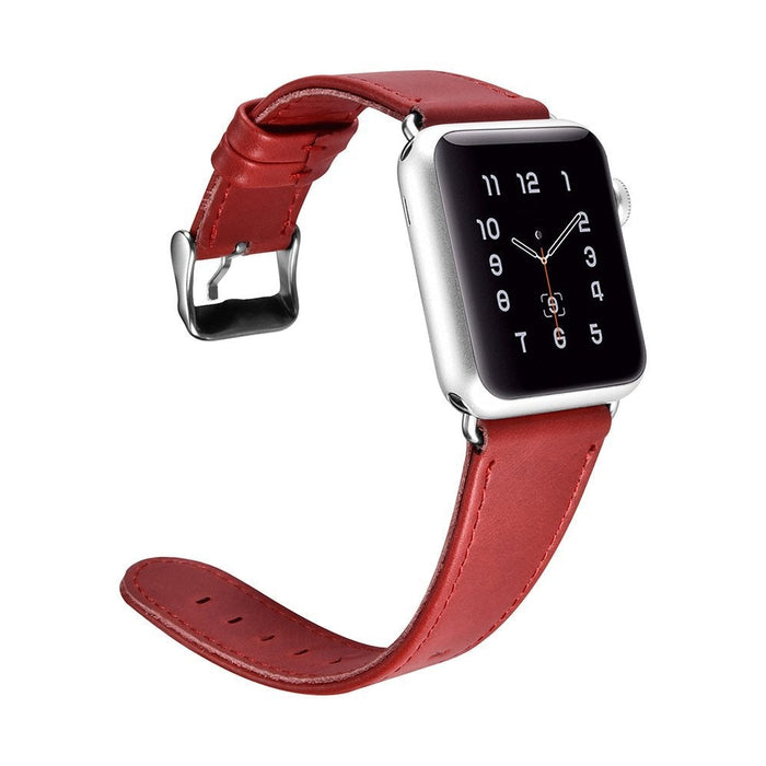 Каишка iCarer Leather Vintage RIW117 - RD за Apple