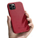 Калъф iCarer Case Leather WMI1215 - RD за iPhone 12