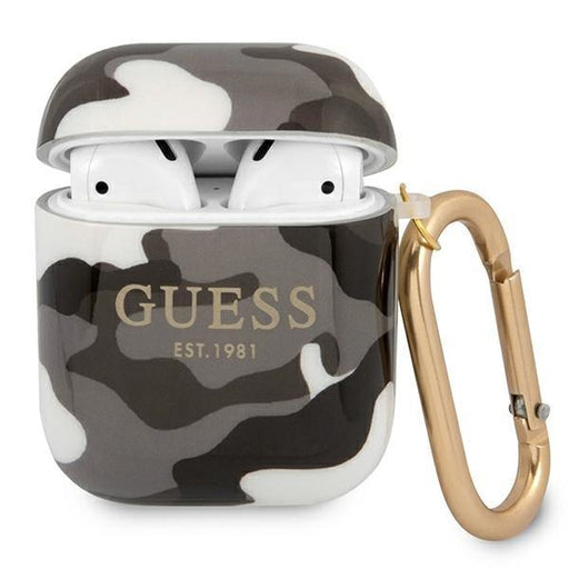 Калъф Guess GUA2UCAMG Camo Collection за Apple AirPods черен