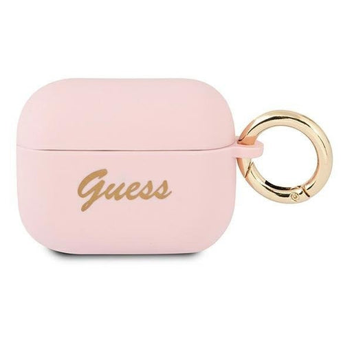 Калъф Guess GUAPSSSI Vintage Script за Apple AirPods