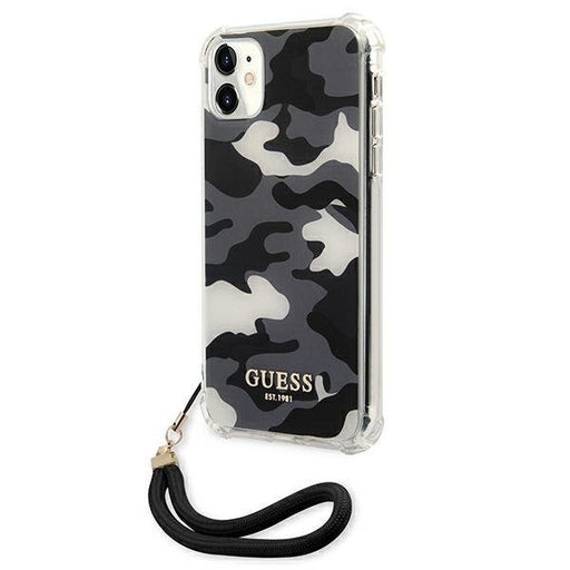 Калъф за телефон Guess GUHCN61KSARBK Camo