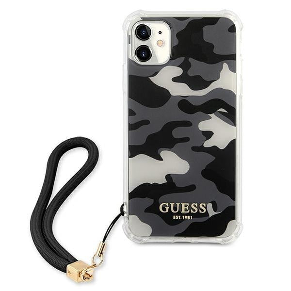 Калъф за телефон Guess GUHCN61KSARBK Camo