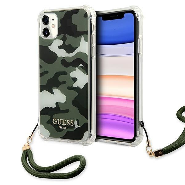 Калъф за телефон Guess GUHCN61KSARKA Camo