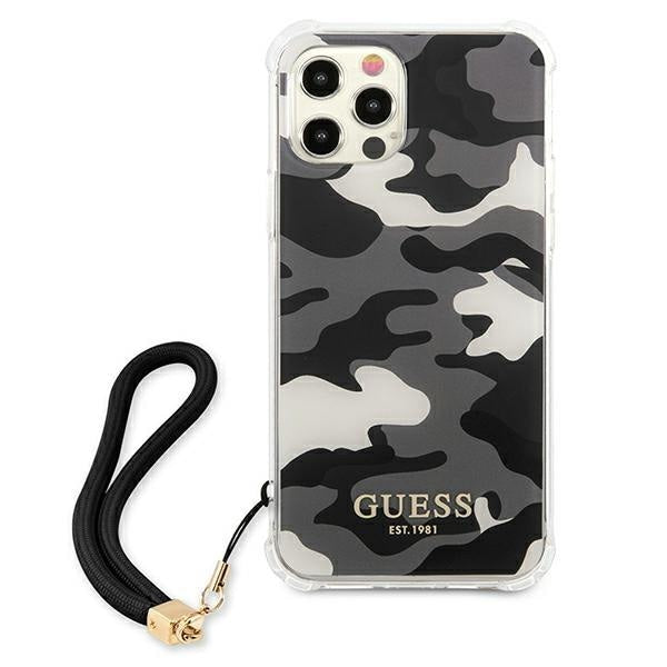 Калъф за телефон Guess GUHCP12MKSARBK Camo