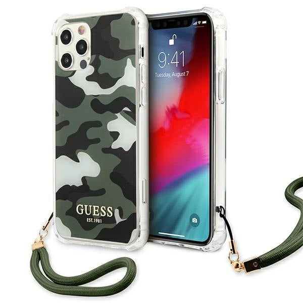 Калъф за телефон Guess GUHCP12MKSARKA Camo