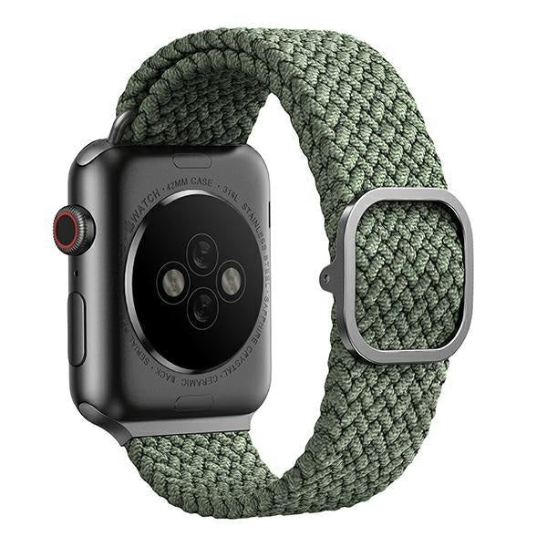 Текстилна каишка UNIQ за Apple Watch 44/42/45mm Зелен