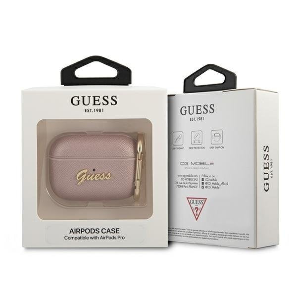 Калъф Guess GUAPSASMP Saffiano Script Metal Collection