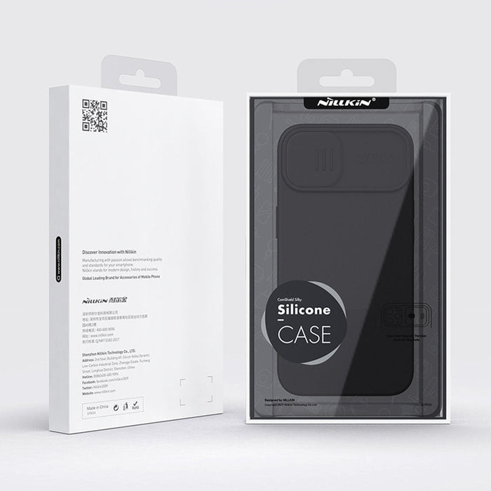 Калъф Nillkin CamShield Silky за iPhone 13 лилав