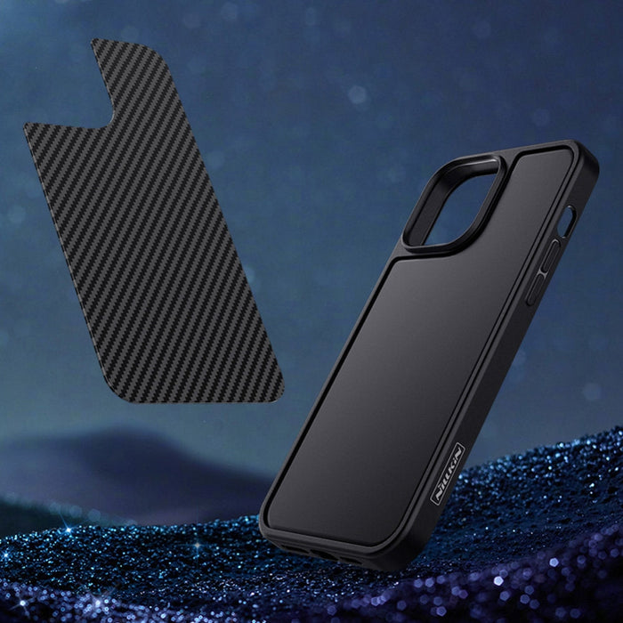 Гръб Nillkin Synthetic Fiber Case за Iphone 13 Pro Черен