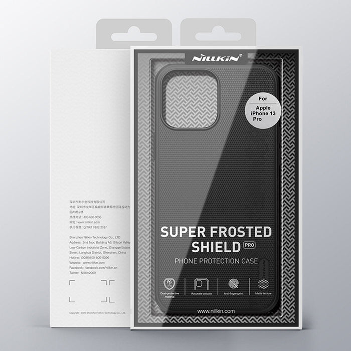 Гръб Nillkin Frosted Shield Pro Magnetic за iPhone 13 Черен