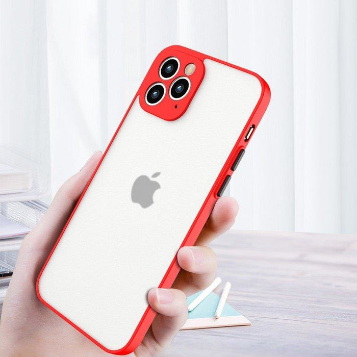 Силиконов кейс Milky Case за Apple iPhone 12 Pro Червен