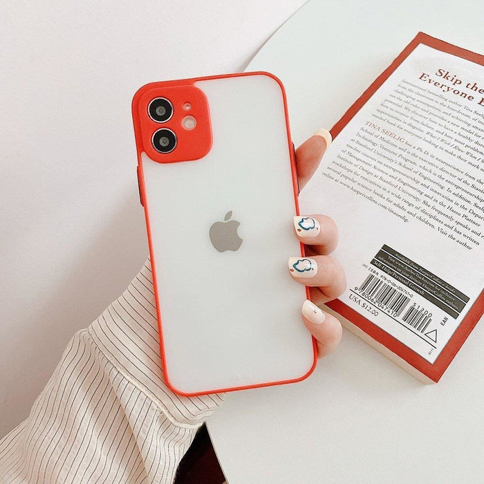 Силиконов кейс Milky Case за Apple iPhone 12 Pro Червен