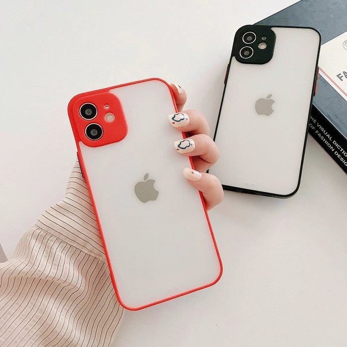 Силиконов кейс Milky Case за Apple iPhone 12 Pro Червен