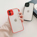 Силиконов кейс Milky Case за Apple iPhone 12 Pro Max Червен