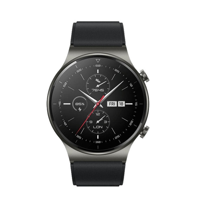 Силиконова каишка за Huawei Watch GT / GT2 Pro черна