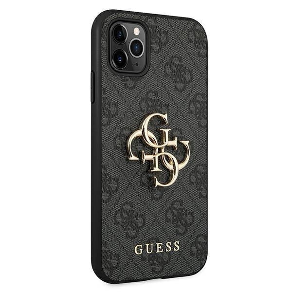 Кейс Guess GUHCN654GMGGR за iPhone 11 Pro Max сив