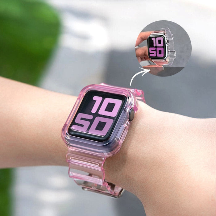 Каишка HQWear Strap Light Set за Apple Watch 2/3 42mm Pink