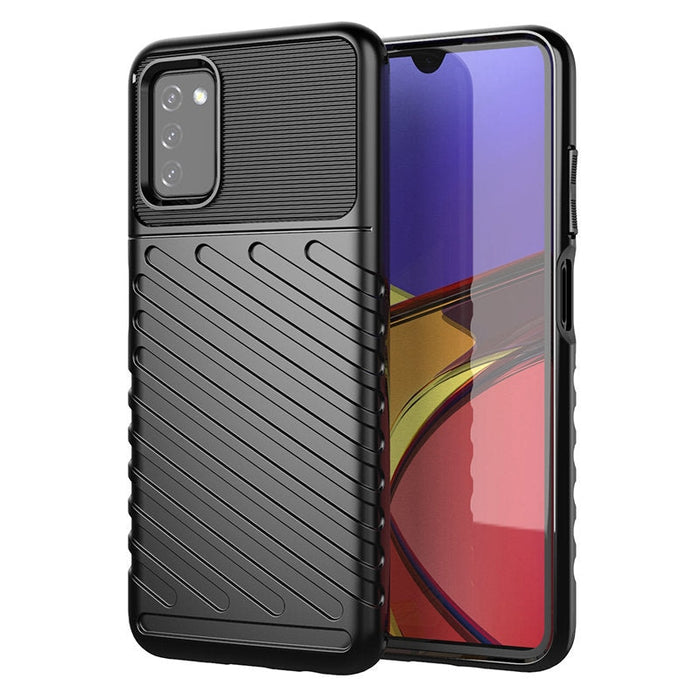 Гъвкав TPU кейс Thunder Case за Samsung Galaxy A03s Черен