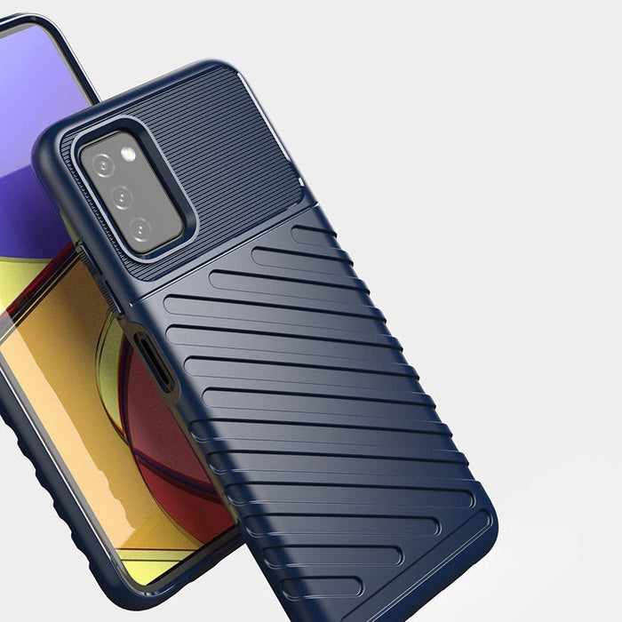 Гъвкав TPU кейс Thunder Case за Samsung Galaxy A03s Черен