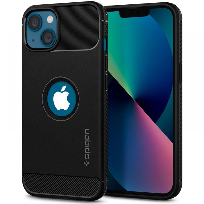 Калъф Spigen Rugged Armor за iPhone 13 mini черен