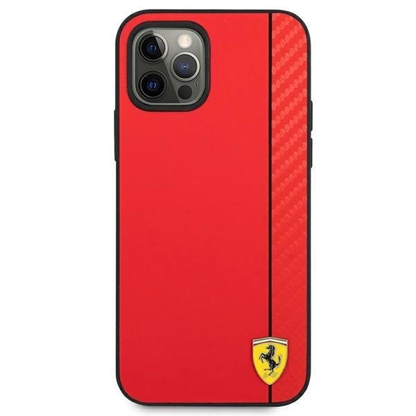 Kейс Ferrari за Apple iPhone 12/12 Pro 6.1’ Червен