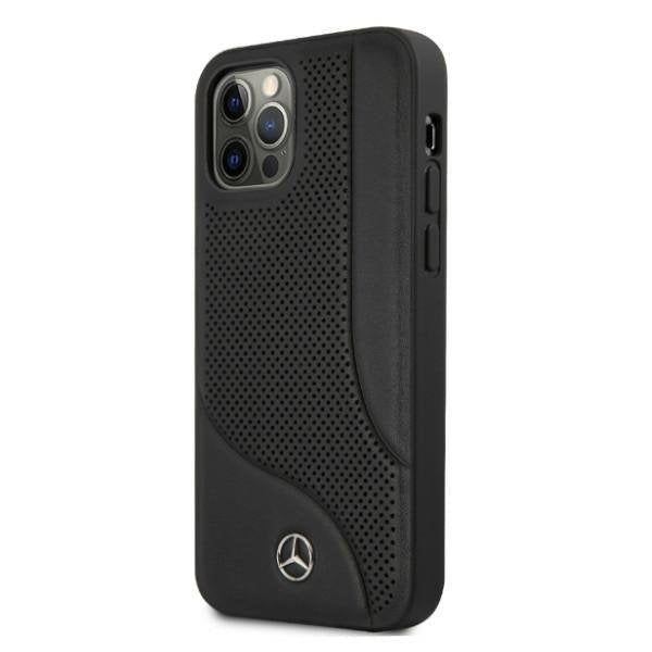 Кейс Mercedes Leather Perforated Area за Apple iPhone