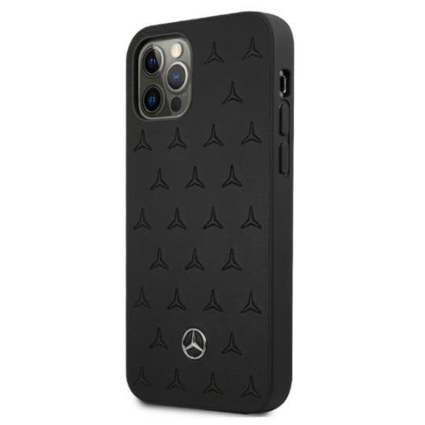 Кейс Mercedes Leather Stars Pattern за Apple iPhone