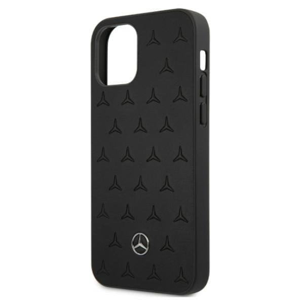 Кейс Mercedes Leather Stars Pattern за Apple iPhone