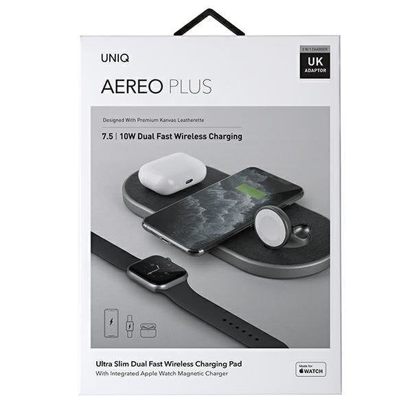 Безжично зарядно UNIQ Aereo Plus LITHOS