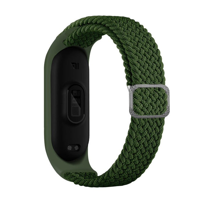 Каишка HQWear Strap Fabric Band за Xiaomi Mi 6 / 5 4 3 Green