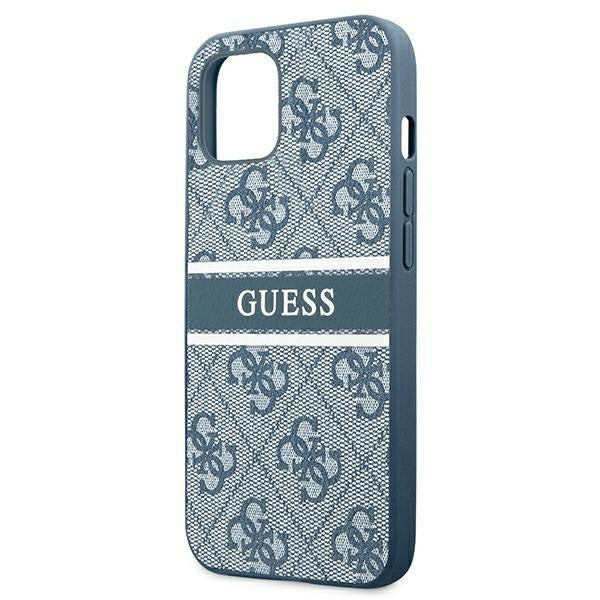 Кейс Guess Stripe за Apple iPhone 13 Син