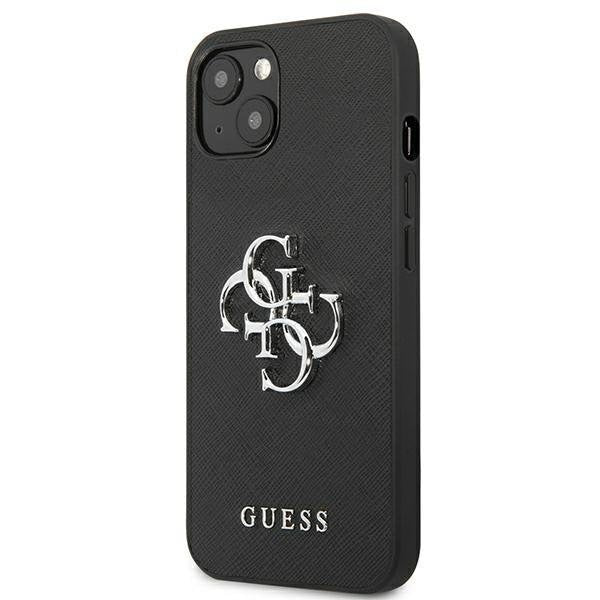 Калъф Guess GUHCP13MSA4GSBK Saffiano 4G Metal Logo